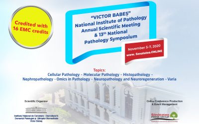 The “Victor Babeș” National Institute of Pathology Annual Scientific Meeting & 13th National Pathology Symposium
